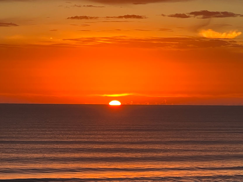 Sunset at Palm Coast